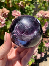 Load image into Gallery viewer, Gem Lepidolite Sphere