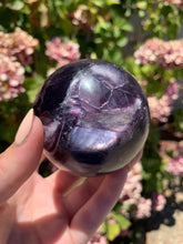 Load image into Gallery viewer, Gem Lepidolite Sphere