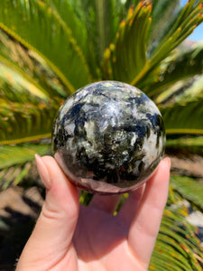 Epidote and Feldspar Sphere