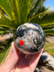 Epidote and Feldspar Sphere