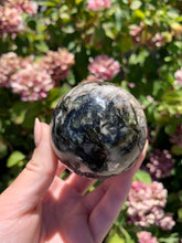 Load image into Gallery viewer, Epidote and Feldspar Sphere