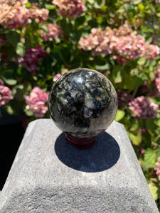 Epidote and Feldspar Sphere