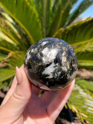 Epidote and Feldspar Sphere