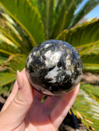 Epidote and Feldspar Sphere