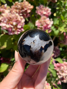 Black Flower Sphere