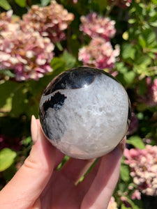 Black Flower Sphere