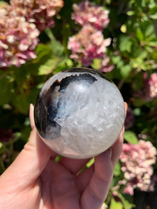 Black Flower Sphere