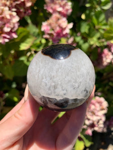 Black Flower Sphere