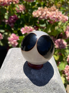 Black Flower Sphere