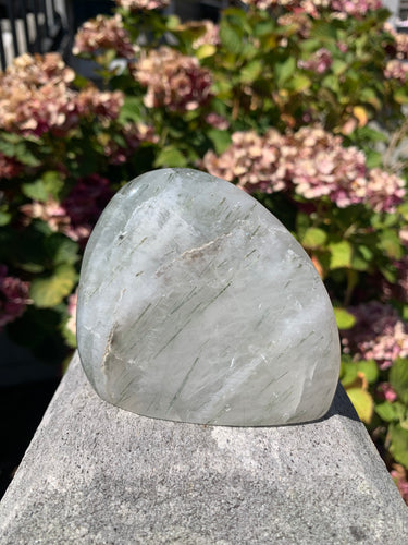 Green Rutilated Quartz Dome
