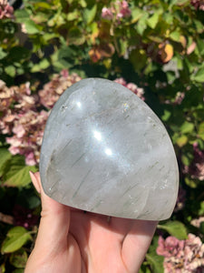 Green Rutilated Quartz Dome