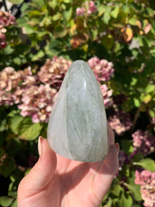 Green Rutilated Quartz Dome
