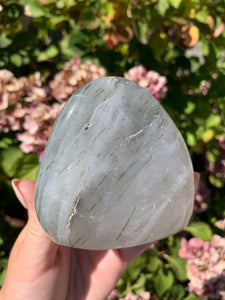 Green Rutilated Quartz Dome