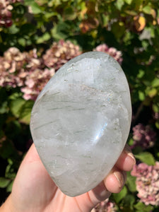 Green Rutilated Quartz Dome