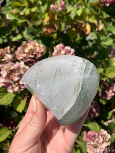Green Rutilated Quartz Dome