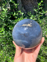 Load image into Gallery viewer, Amethyst Agate Sphere
