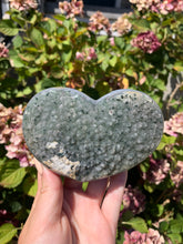 Load image into Gallery viewer, Green Amethyst Heart