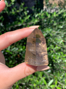 Champagne Smokey Citrine Tower