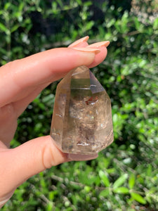 Champagne Smokey Citrine Tower