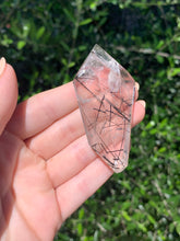 Load image into Gallery viewer, Black Tourmaline Double Terminated Quartz