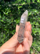 Load image into Gallery viewer, Black Tourmaline Double Terminated Quartz