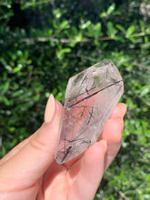 Load image into Gallery viewer, Black Tourmaline Double Terminated Quartz