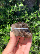 Load image into Gallery viewer, Smokey Quartz Geometric with Phantom Lodolite