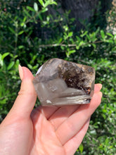 Load image into Gallery viewer, Smokey Quartz Geometric with Phantom Lodolite
