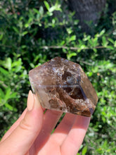 Load image into Gallery viewer, Smokey Quartz Geometric with Phantom Lodolite