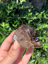 Load image into Gallery viewer, Smokey Quartz Geometric with Phantom Lodolite
