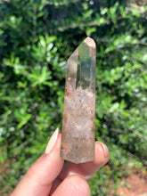 Load image into Gallery viewer, Smokey Quartz Tower with Hematoid inclusions and Phantoms