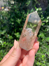 Load image into Gallery viewer, Smokey Quartz Tower with Hematoid inclusions and Phantoms