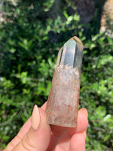 Load image into Gallery viewer, Smokey Quartz Tower with Hematoid inclusions and Phantoms