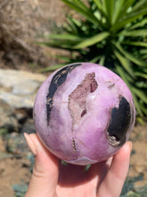 Load image into Gallery viewer, Pink Aragonite Sphere