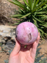 Load image into Gallery viewer, Pink Aragonite Sphere