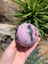 Load image into Gallery viewer, Pink Aragonite Sphere