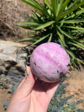 Load image into Gallery viewer, Pink Aragonite Sphere