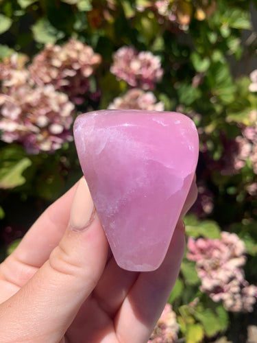 Pink Aragonite Freeform