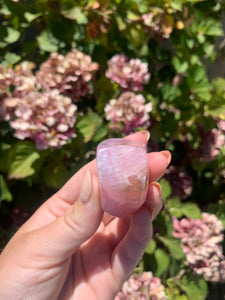 Pink Aragonite Freeform