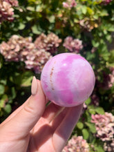 Load image into Gallery viewer, Pink Aragonite Sphere