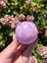 Load image into Gallery viewer, Pink Aragonite Sphere