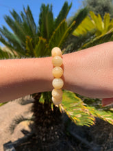 Load image into Gallery viewer, Orange Calcite Bracelet 12 mm