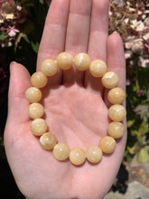 Load image into Gallery viewer, Orange Calcite Bracelet 12 mm