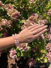 Load image into Gallery viewer, Cherry Flower Agate Bracelet 10 mm- Intuitively Selected