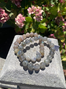 Labradorite Round Bracelet 10 mm- Intuitively Selected