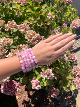 Load image into Gallery viewer, Pink Aragonite Bracelet 11 mm- Intuitively Selected