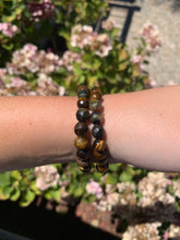 Load image into Gallery viewer, Tigers Eye Faceted Bracelet 8mm- Intuitively Selected