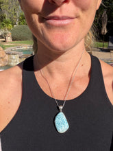 Load image into Gallery viewer, Larimar Sterling Silver Pendant 120ca