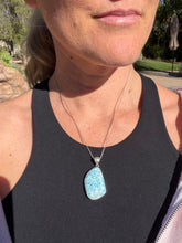 Load image into Gallery viewer, Larimar Sterling Silver Pendant 120ca