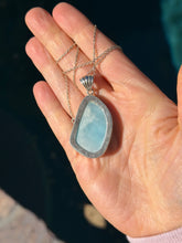 Load image into Gallery viewer, Larimar Sterling Silver Pendant 120ca